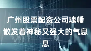 广州股票配资公司魂幡散发着神秘又强大的气息