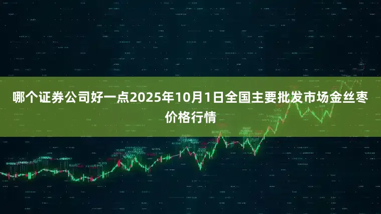 哪个证券公司好一点2025年10月1日全国主要批发市场金丝枣价格行情